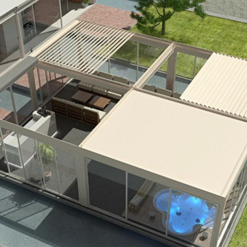 Oskura Louvered Roof