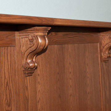 Billiard Room Wainscot Bar Ledge