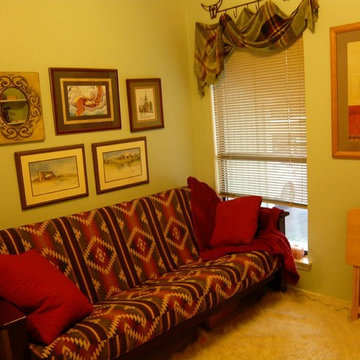 Southwestern Native American Futon Decorating Theme