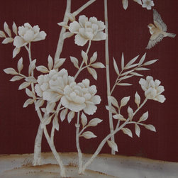 Hand painted Chinoiserie wallpaper - Products