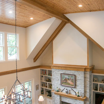 Prairie Style Architecture for a Lake Front Home
