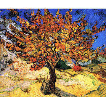 Mulberry Tree by Vincent Van Gogh, premium wall decal