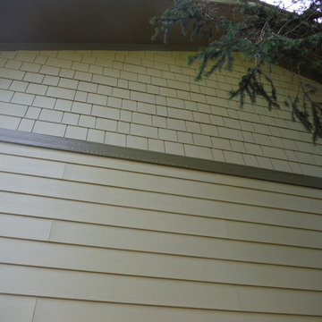 Hardie Heathered Moss Lap & Shingle Siding | Olivette, MO. (63132)