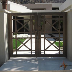 Courtyard & Pedestrain Gates - Home Fencing And Gates