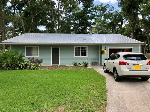 Need help adding interest to my boring ranch exterior Need help adding interest to my boring ranch exterior