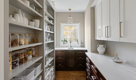 10 Walk-In Pantries Packed With Style and Storage