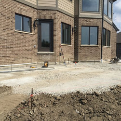 Back patio install with fire pit - Products