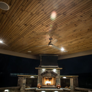 Outdoor Patio Rooms, Roofs and Pavilions