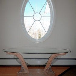 Oval Sculptural Coffee Table - Coffee Tables