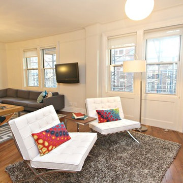 NYC Living/Family/Den Rooms by Designed to Appeal