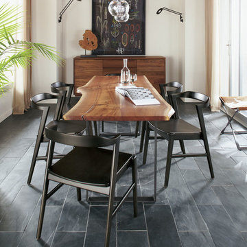 Chilton 84w Table in Walnut