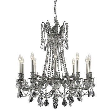 9210 Rosalia Collection Hanging Fixture, Clear, Royal Cut