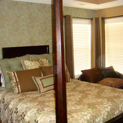 Custom Drapery Treatments - Bedding