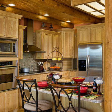 Log Home Kitchens