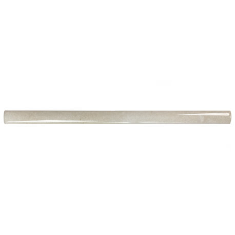 Coco Demi-Bullnose Glossy Canvas Beige Ceramic Wall Trim