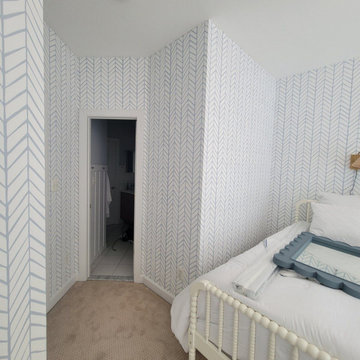 Wallpaper installation Bedroom in Burien
