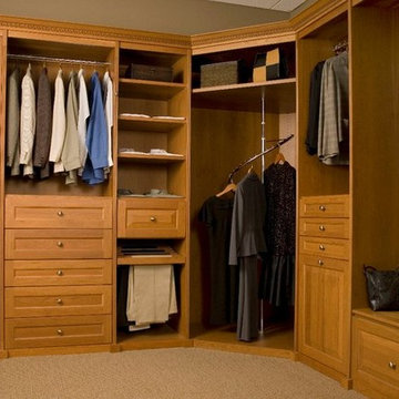Master Walk in Closets