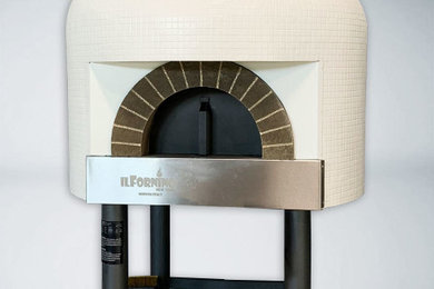 ilFornino Napolicento Commercial Wood Fired Pizza Oven with Stand
