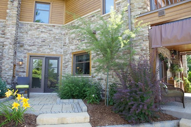 Photo of a landscaping in Montreal.