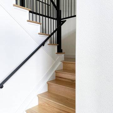Butler Living & Foyer | Arvada, CO | Classic Modern Remodel