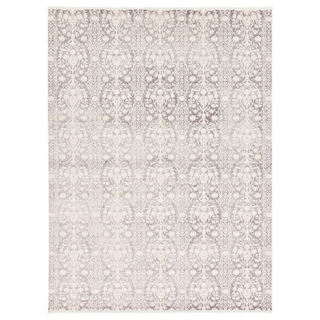 Unique Loom Light Gray Tyche New Classical 10' 0 x 13' 0 Area Rug