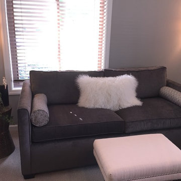 Former guest room transformed into girl cave