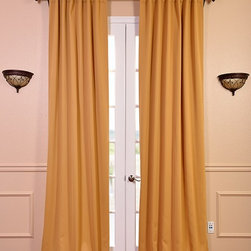 Marigold Blackout Curtain - Curtains