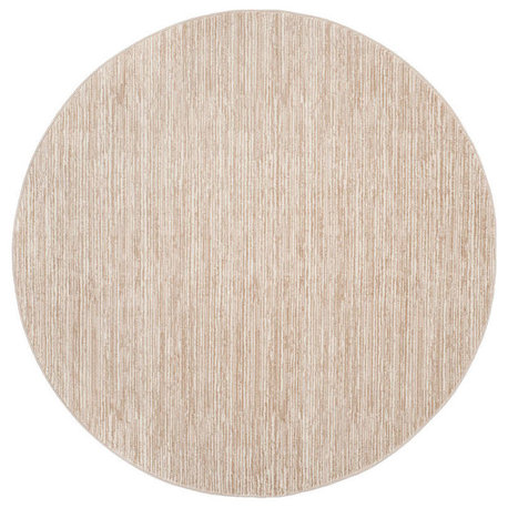 Safavieh Vision Vsn606F  Rug, Creme, 5'0"x5'0" Round