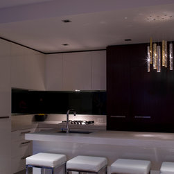 ilanel - Rain Light Drops. (7 drops) - Kitchen Island Lighting