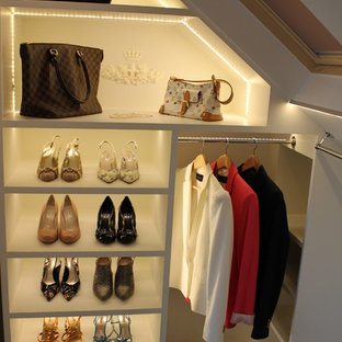 Photo of a modern wardrobe in London.