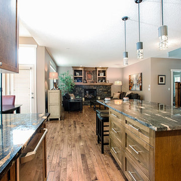 Rustic Kitchen & Main Floor
