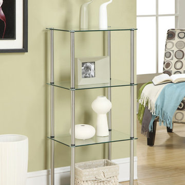 Designs2Go Classic Glass 4 Tier Tower