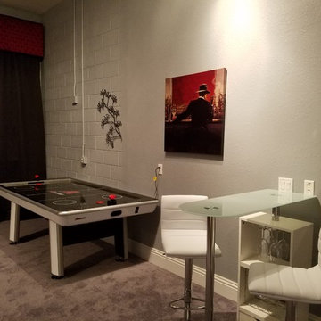 Reunion Home Theater and Game Areas
