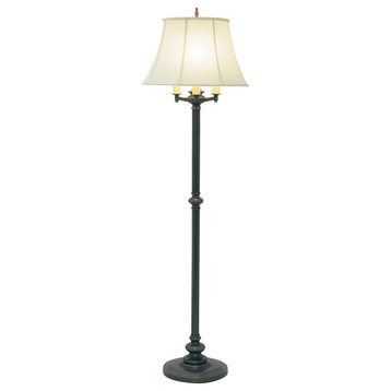House of Troy N603-OB Four-Light Floor Lamp from the Newport