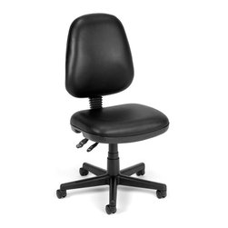Vinyl Posture Task Chair - Office Chairs