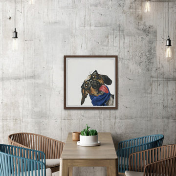 "Comical Side" Framed Painting Print