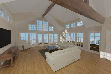 Example of a classic family room design in Atlanta