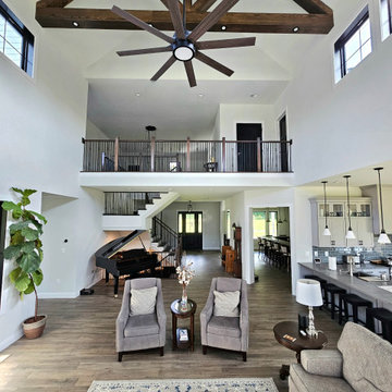 Project #109 | U-Shaped Stairs in Countryside Retreat