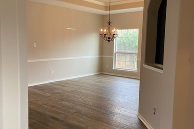 Inspiration for a dining room remodel in Houston