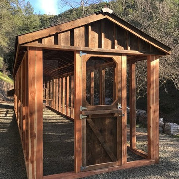 Custom Red Cedar Chicken Coop - Davis Estates