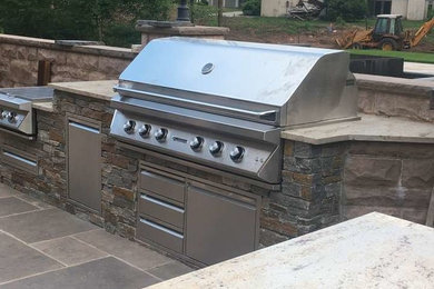 Custom Outdoor Kitchen in Wallingford, CT