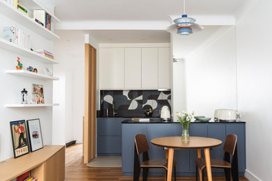 Inspiration pour une cuisine design.