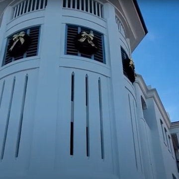 Alys Beach Club – Custom Accoya Shutters & Louvered Panels