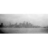 Vintage Image of New York City Skyline From River Canvas Wall Art
