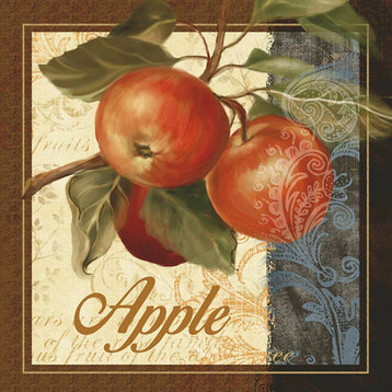 Tile Mural Kitchen Backsplash AW Apple by Abby White
