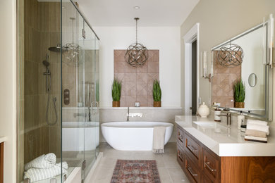 Inspiration for a modern bathroom remodel in San Francisco