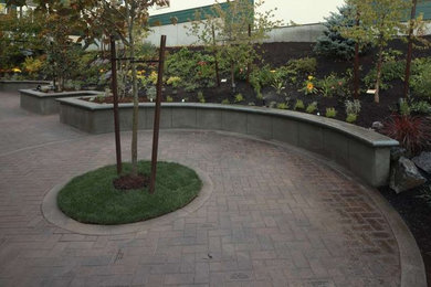 Photo of a modern landscaping in Portland.