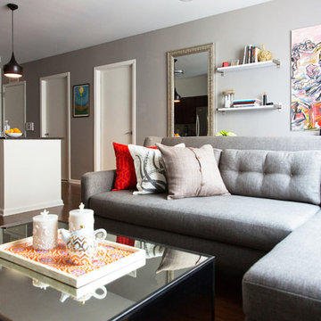 Rivers Edge, NJ Apartment : ESDS Express Design Services : ELISE SOM