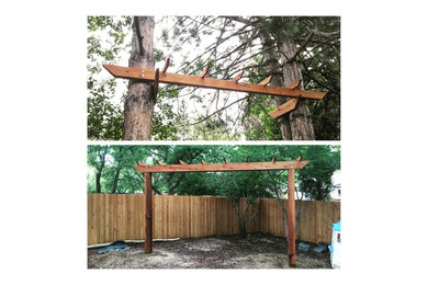 Custom Swing Stand and Tree Swing