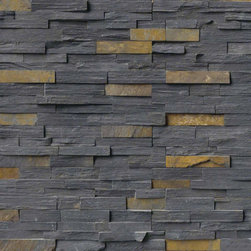 Charcoal Rust Ledger Panels - Wall Stone - Siding And Stone Veneer